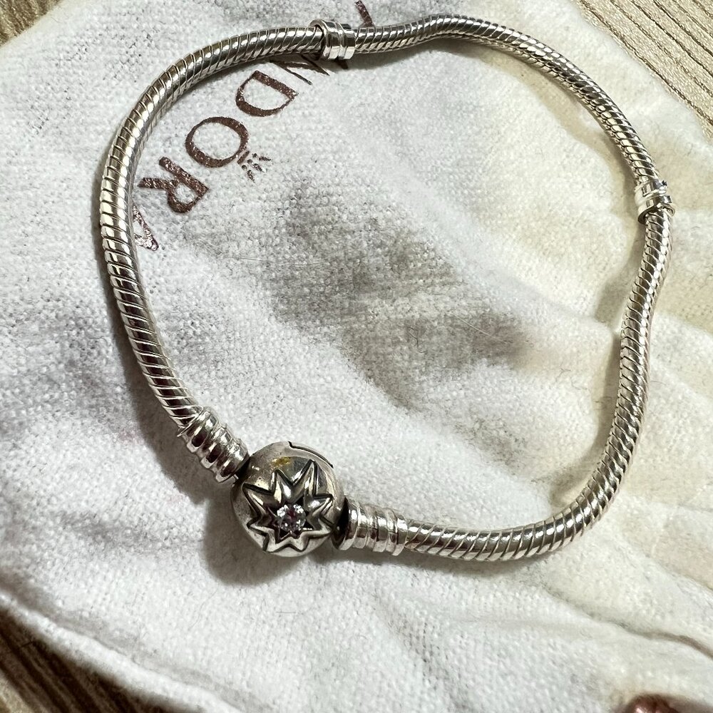 NWOT Pandora bracelet size 7.9